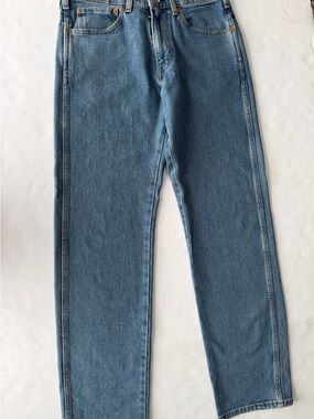 Levi's Men's Straight-Leg Jeans in Light Blue Denim